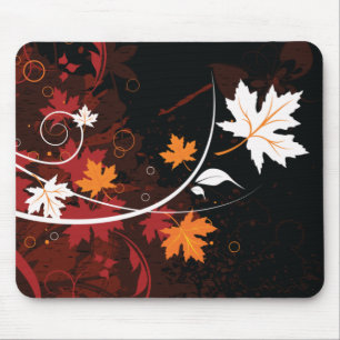 Thanksgiving Herfstblad-esdoorn Custom Products Muismat