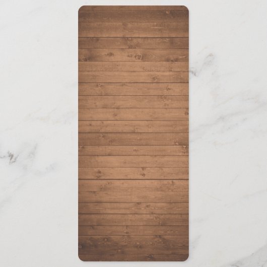 Thanksgiving het menu sjabloon van de Dinner Party (Achterkant)