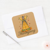 Thanksgiving Holiday Angel Autocollant de plaisir  (Enveloppe)