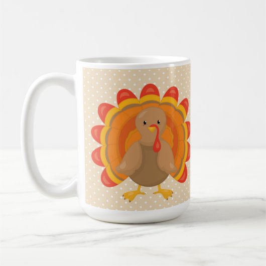 Thanksgiving Holiday Series 15 oz Classe Mug (Gauche)