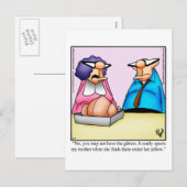 Thanksgiving Humor Briefkaart "Spectickles" (Voorkant / Achterkant)