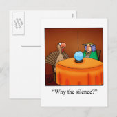 Thanksgiving Humor Briefkaart "Spectickles" (Voorkant / Achterkant)