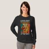 Thanksgiving Humor Feast Food T-shirt (Voorkant volledig)