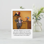 Thanksgiving Humor Uitnodigingen "Spectickles" (Staand voorkant)