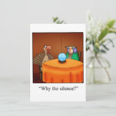 Thanksgiving Humor Uitnodigingen "Spectickles" (Staand voorkant)