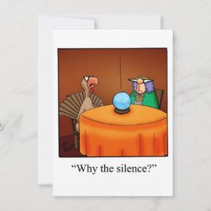 Thanksgiving Humor Uitnodigingen "Spectickles"