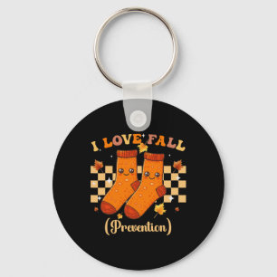 Thanksgiving I Love Herfst Prevention Autumn Funny Sleutelhanger