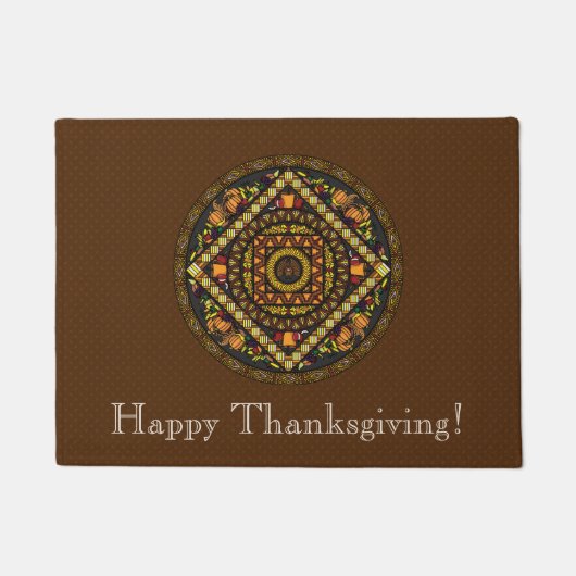 Thanksgiving Iconen Deurmat (Voorkant)
