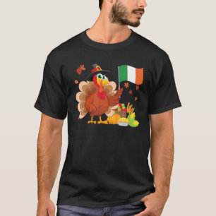 Thanksgiving Ierse vlag Ierse klachtenpartij Turki T-shirt