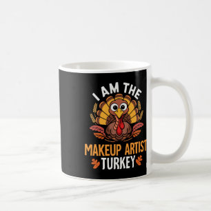 Thanksgiving Ik ben de make-up artist Turkije Matc Koffiemok