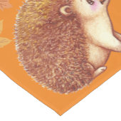 Thanksgiving in de herfst van egel korte tafelloper (Hoek)