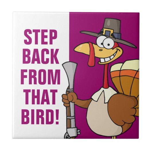 Thanksgiving in gijzeling tegeltje (Voorkant)