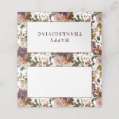 Thanksgiving in het najaar (Buitenkant ongevouwen)