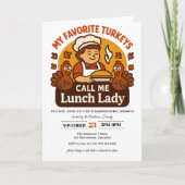 Thanksgiving Invitation Card (Devant)
