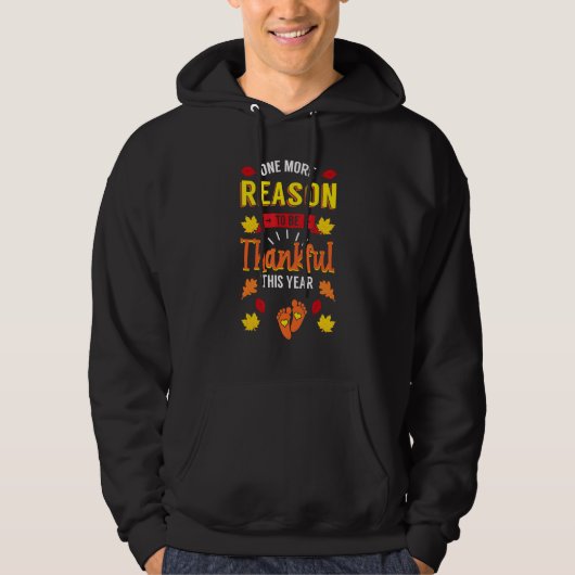 Thanksgiving Inwendige Baby Hoodie (Voorkant)