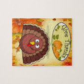 Thanksgiving Jigzaag Puzzle Legpuzzel (Horizontaal)