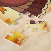 Thanksgiving Jigzaag Puzzle Legpuzzel (Zijkant)