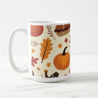 Thanksgiving jour et automne style Café Mug