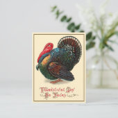 Thanksgiving Joy Be Yours -  Briefkaart (Staand voorkant)