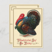 Thanksgiving Joy Be Yours -  Briefkaart (Voorkant / Achterkant)