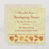 Thanksgiving Kaart (Voorkant / Achterkant)