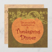 Thanksgiving Kaart (Voorkant / Achterkant)