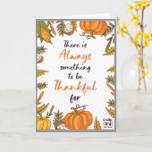 Thanksgiving  kaart (Gele Bloem)