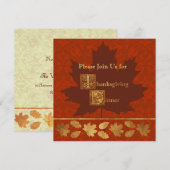 Thanksgiving Kaart (Voorkant / Achterkant)