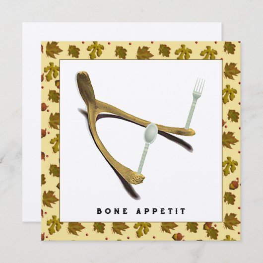 Thanksgiving Kaart (Voorkant / Achterkant)