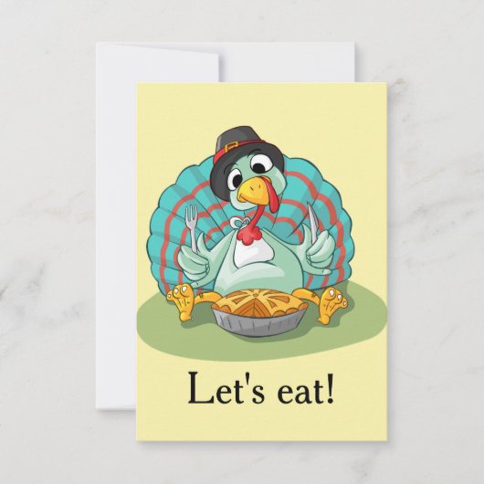 Thanksgiving Kaart (Voorkant)