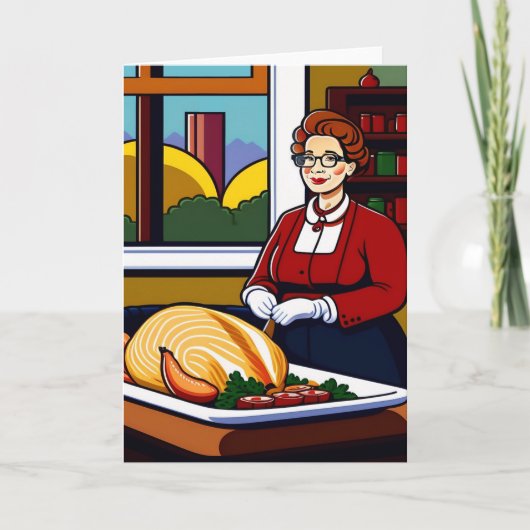 Thanksgiving-kaart Feestdagen Kaart (Voorkant)