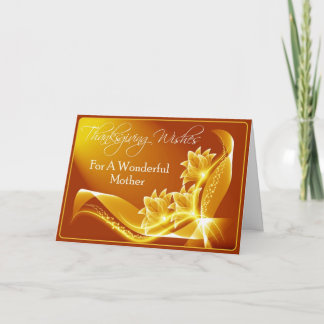 Thanksgiving Kaart voor moeder
