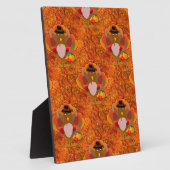 Thanksgiving kalkoen fotoplaat (Zijkant)