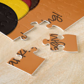 Thanksgiving kalkoen legpuzzel (Zijkant)