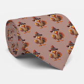 Thanksgiving kalkoen stropdas (Opgerold)