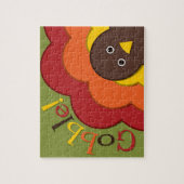 Thanksgiving kalkoen verbergen legpuzzel (Verticaal)