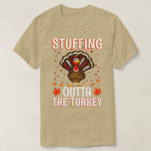Thanksgiving kalkoendag t 1 t-shirt (Design voorkant)