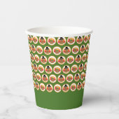 Thanksgiving kalkoenen papieren bekers (Voorkant)