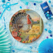 Thanksgiving kalkoenfeestdag Bord (Feest)