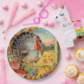 Thanksgiving kalkoenfeestdag Bord (Feest)