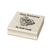 Thanksgiving kalligrafie van Turkije Rubberstempel (Stempel)
