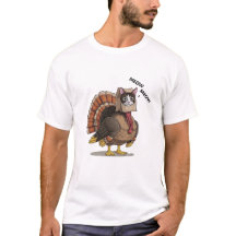 Thanksgiving kat Funny Turkey Fake Cat Meow Im Cat