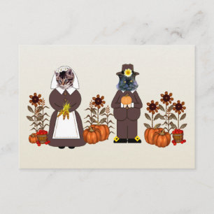 Thanksgiving Katten Kaart