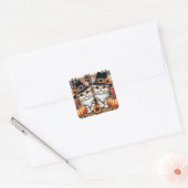 Thanksgiving Katten Stickers (Envelop)