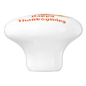 Thanksgiving Keramische Knop (Zijkant)