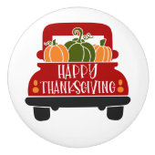 Thanksgiving Keramische Knop (Voorkant)