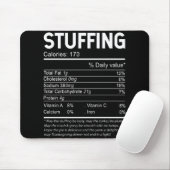 Thanksgiving kerstabel voedingsvasten muismat (Met muis)