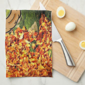 Thanksgiving keukenhanddoek (Quarter Fold)