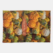 Thanksgiving keukenhanddoek (Horizontaal)