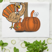 Thanksgiving keukenhanddoek (Gevouwen)